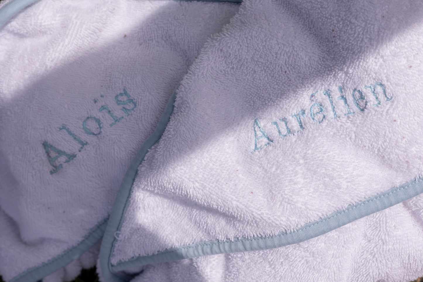 Baby handdoek met capuchon – gepersonaliseerd met naam