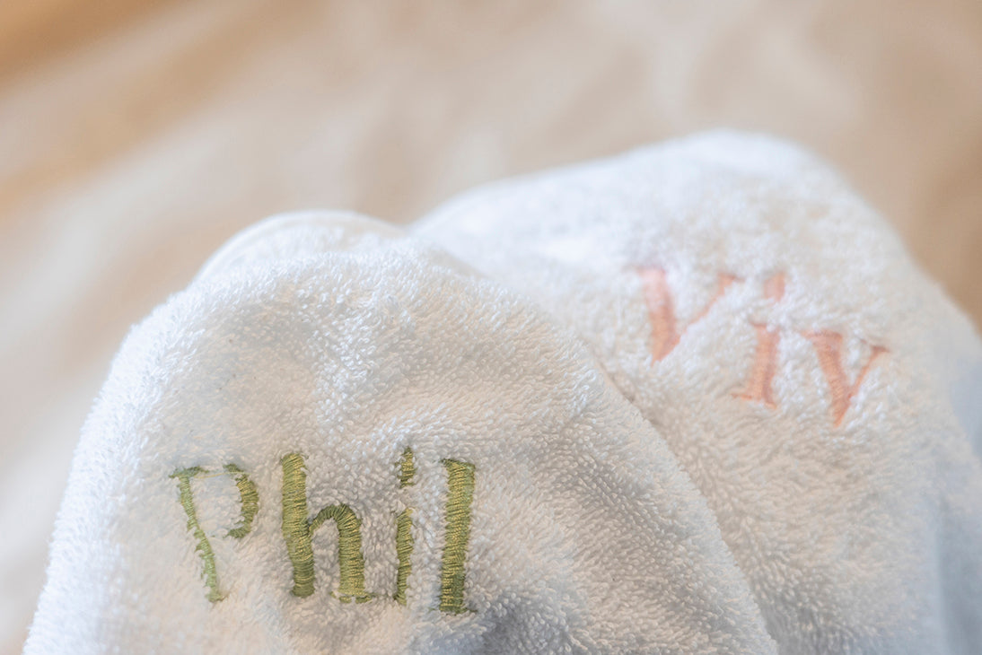 Baby handdoek met capuchon – gepersonaliseerd met naam