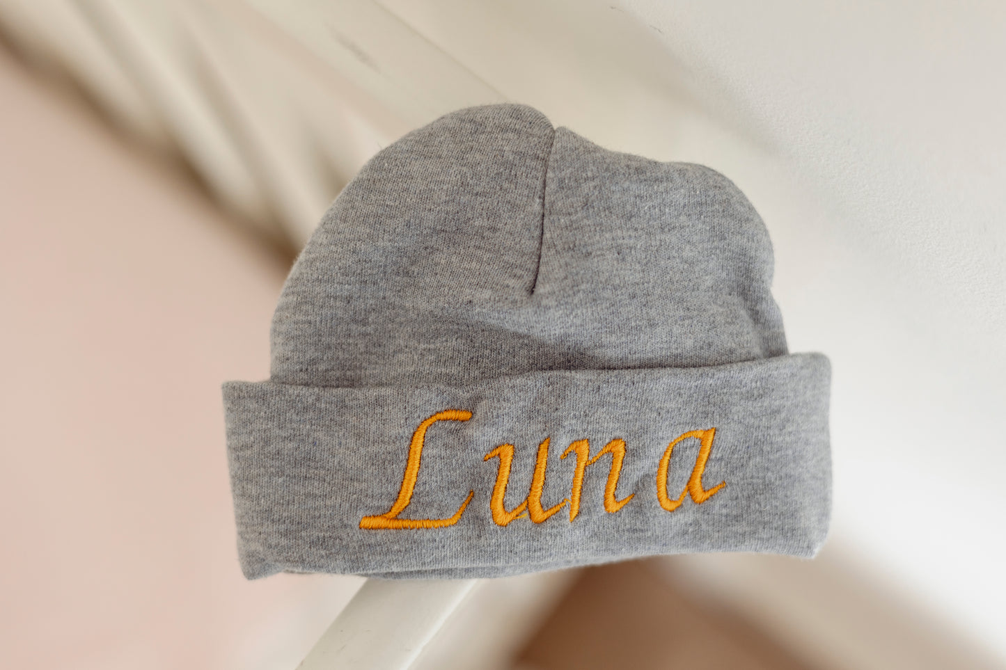 Gepersonaliseerd babymutsje