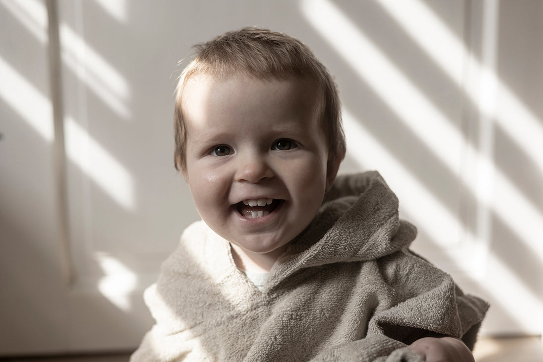Gepersonaliseerde badponcho