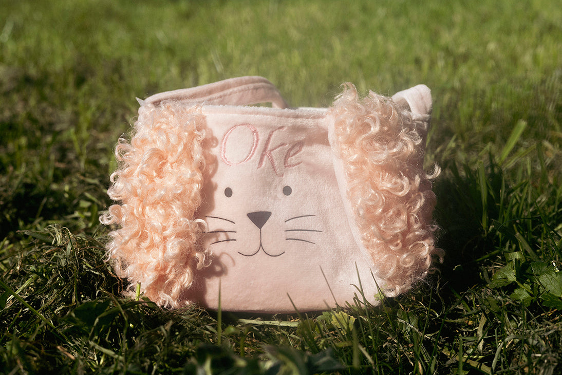 Gepersonaliseerd paasmandje konijn