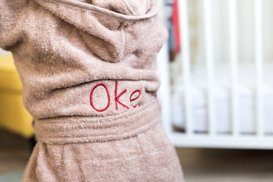 Gepersonaliseerde badjas voor kinderen