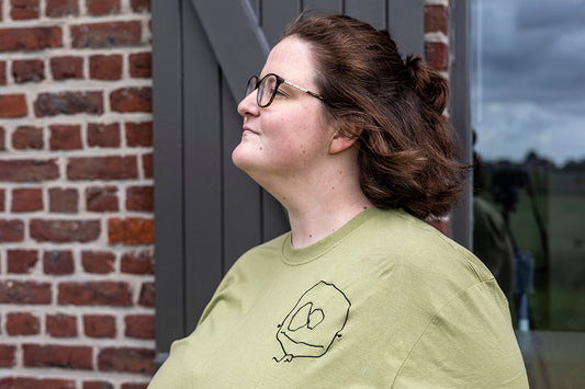 T-shirt met Kindertekening